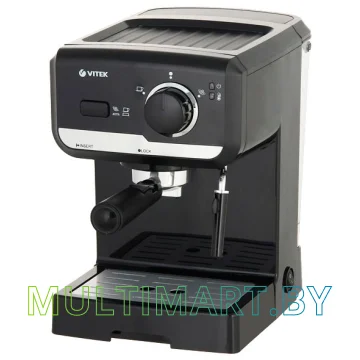 Рожковая помповая кофеварка Vitek VT-1502 BK картинка 2